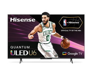 HISENSE 75"  Quantum ULED 4K Smart Google TV U6H Series